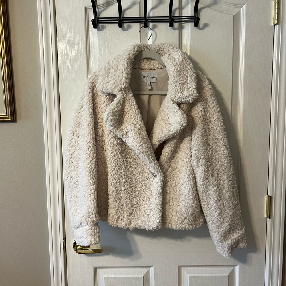 Jessica Simpson Cropped Jacket